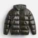 2024 Winter Men's New Black Hooded Jacket Casual Versatile Down Cotton Warm Coat_viptrois.com