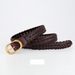 Braided belt Retro belt Simple everything stylish jeans dress belt_viptrois.com