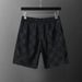 Men's Summer Loose Drawstring Waistband Shorts New Sports Breathable Casual Half Pants_viptrois.com