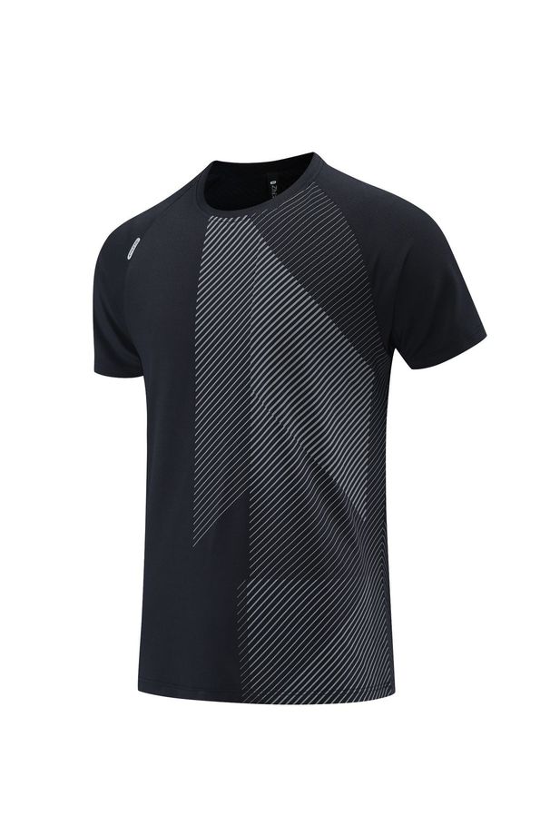 Pulse Sports Quick-Dry Sweat-Absorbing Breathable Running Stretch Fitness Outdoor Hiking Loose Fit Short Sleeve Men's_viptrois.com