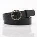 Women's belts are simple and versatile round buckles, new fashion decorative belts for women, students' style jeans belts for women_viptrois.com