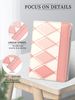 A6 Loose Leaf Macaron Notebook Pu Detachable Refill Cash Deposit Budget Savings Handbook_viptrois.com