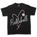 Valentine's Day Pickleball Heart Funny Heart Shape Women T-Shirt Mens Womens Tees Top_viptrois.com
