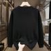 Autumn And Winter Fashion Hoodie Men's Printed Casual Round Neck Versatile Top Slim Fit Long Sleeved Shirt_viptrois.com