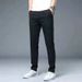 Ice Silk Breathable Summer Thin Casual Loose Plus Size Harem Sweatpants Korean Style Straight Long Men's Pants_viptrois.com