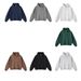 KITE Men's Clothing 2025 Autumn Winter Boxy Fit Short Wide Heavyweight 350G Fleece Hooded Sweatshirt Hoodie Men_viptrois.com