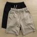 Men's Clothing Knitted Shorts Loose Casual Shorts Thin Sports Pants Trendy Beach Shorts_viptrois.com