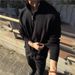 Pure American Retro Era Half-Zip Stand Pullover Half High Collar Red Edge Casual Men's Long Sleeve Knitted Sweater Trendy_viptrois.com