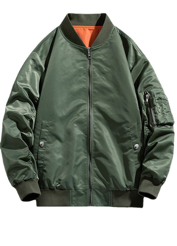 Spring Autumn Flight Baseball Men's And Women's Motorcycle Robes, Workwear Jackets, Printed Embroidery_viptrois.com