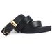 Men's Belts New Style Men's Automatic Buckle Belt Scratch Resistant Microfiber Belt Business Casual Running_viptrois.com
