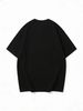 Maglietta Uomo 100% Cotone 180g Girocollo, Stampa Koffein-Benzin Fronte E Retro, Tessuto Confortevole Indossabile Tutte Le Stagioni Stile Casual_viptrois.com