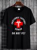 Emotional Support Hu Do Not Pet Service Dog Love Humor T Shirt S 3XL Fashion Breathable Comfortable Slightly Streetwear Designer Clothes Summer_viptrois.com