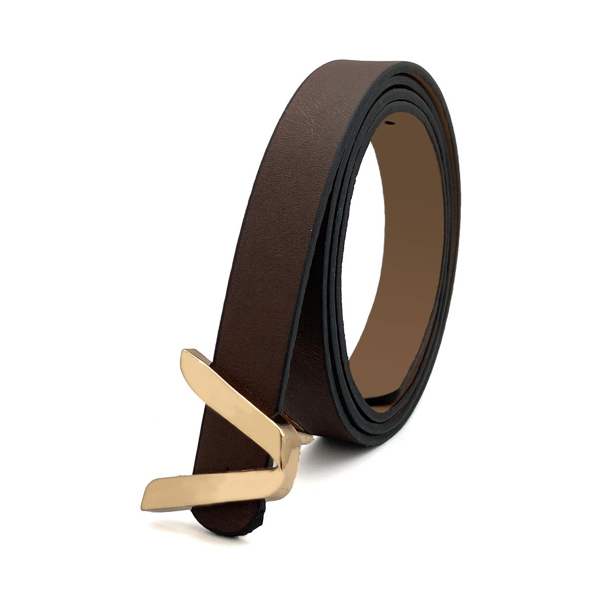 2024 Hot Selling Women's Thin Waist Belt V-shaped Buckle Versatile Clothing Decoration Thin Waist Seal European and American Fashion Belt_viptrois.com