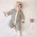Baby Super Cute Jumpsuit Spring And Autumn Boys And Girls Baby Full Moon Hundred Days Clothes Cute Romper Spring And Autumn Outing Crawling Clothes_viptrois.com
