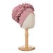 Muslim hat Pleated bract delicate headscarf casual comfortable fashion all warm cross brim ruffled lace_viptrois.com