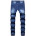 Men's Clothing Retro New High Street Casual Jeans Design American Trend Slim Fit Trousers_viptrois.com