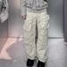 Men's Clothing Jeans Functional Multi Pocket Overalls Men's Trendy Brand Niche Washed Heavy Loose Wide Leg Casual_viptrois.com