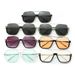 New Style Large Frame Face-slimming Double Bridge UV Protection Glasses Sunglasses For Women_viptrois.com