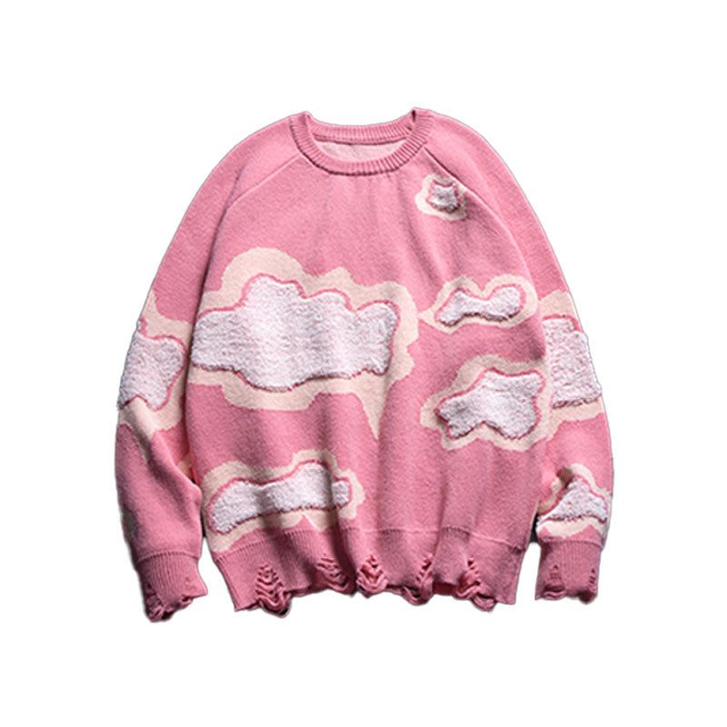 Men's Clothing Andre | Men's American Lazy Atmosphere Fun Design Sweater Jacket Men's And Women's Knitted Cardigan Casual Tops_viptrois.com
