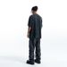 New American Style Trendy Brand Solid Color 280G Pure Cotton Base Shirt Short Sleeve Men_viptrois.com