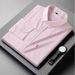 Men's Clothing Plus Size Spring And Autumn Men's Long Sleeved Shirt Fat Guy Fat Large Loose Business Shirt_viptrois.com