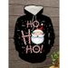 Pure Pure Cross-Border Foreign Trade Hot-Selling Autumn And Winter Men's New Digital Print Christmas Series Hooded Sweatshirt_viptrois.com
