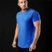 Men's T-Shirts Plain T Shirt Men Fashion Tee Shirts Summer Cotton Short Sleeve Tshirt Fitness Mens Gym Clothing Casual Sports T Shirts 230606_viptrois.com