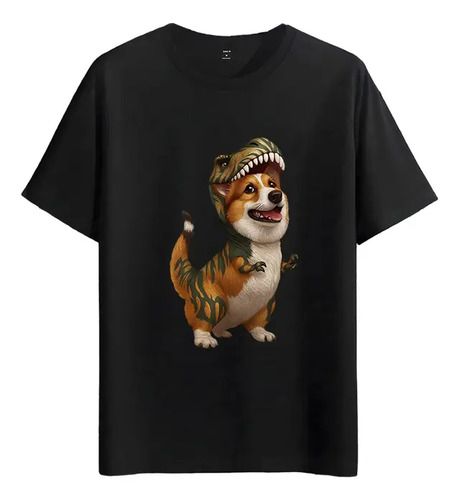 Tshirt Muscle Freaks 2026 Dog Dinosaur Corgi Style Petiotic Do_viptrois.com