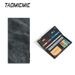 Men's Long Wallet, Stylish Bifold Wallet, Slim Credit Card Wallet, Zipper Coin Pocket_viptrois.com