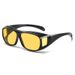 Same Style HD Night Vision Goggles For Men And Women Drivers Windproof Gl Tear-Resistant UV Protection_viptrois.com