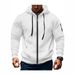 Spring And Autumn Men's Sweatshirt Hoodie Zipper Multi Pocket Embroidered Badge Cardigan Sports Leisure Sweatshirt_viptrois.com