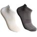 Summer thin socks men's mesh sports socks ear lifting cotton socks black and white solid color men's boat socks breathable men's socks New_viptrois.com