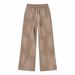 Streetwear Distressed Flared Pants – Vintage Washed Cotton Fleece-Lined Pants With Micro-Bell Hem (Unisex, S-XXL, Acid Wash Colors)_viptrois.com