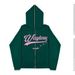 Japanese Anime Street Fashion Printed Loose Zipper Hoodie Couple Sweatshirt_viptrois.com