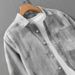 Autumn Men's Retro Long Sleeved Shirt Trend Casual Loose Fashion Youth Minimalist Men's Shirt_viptrois.com