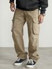 Men's Clothing Overalls Trendy High Street Straight Casual Pants_viptrois.com