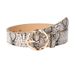Creative Harajuku style wide for women's personalized snake leopard print decorative long shirt, dress belt_viptrois.com