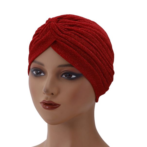 Golden Shiny Indian Turban – Retro Ethnic Style Headwear For Men & Women Fashion Trends Hot-selling_viptrois.com
