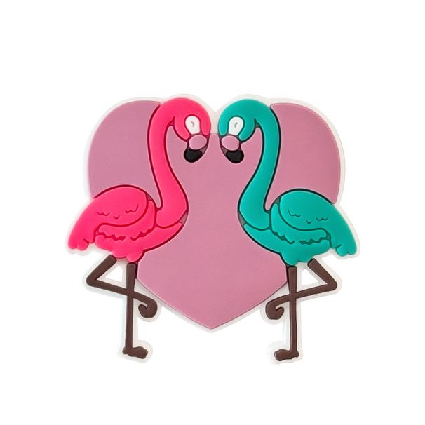Cute Catone Flamingos Series Shoes Floral Shoe Buckle Personality DIY Shoe Accessories Decorative Buckle_viptrois.com