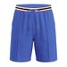 Men's Loose Waffle Color Block Sporty Casual Hawaiian Beach Shorts Trendy_viptrois.com