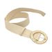 New Wood Bear Alloy Buckle PP Grass Woven Women's Decorative Belt Fashionable and Versatile_viptrois.com