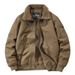 Men's Sherpa-Lined Bomber Jacket – Winter Fleece-Lined Cotton Coat With Ribbed Hem (M-5XL) | Heavyweight Aviator Style For Extreme Cold_viptrois.com