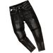 Men's Clothing High End Jeans Autumn And Winter Casual Embroidery Fashion Elastic Slim Straight Trousers_viptrois.com