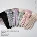 Women's Gloves New Autumn And Winter Warm Gloves For Women, Plus Velvet And Thickened Outdoor Cycling Sports Windproof Touch Screen Bear Gloves_viptrois.com
