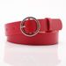 Women's belts are simple and versatile round buckles, new fashion decorative belts for women, students' style jeans belts for women_viptrois.com