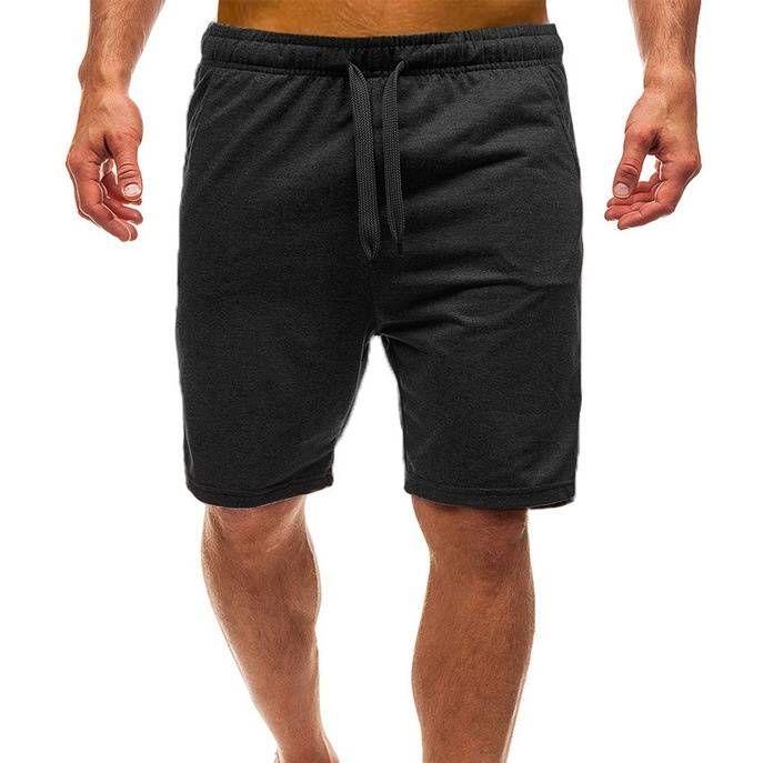 Men's Clothing casual shorts men's fifth pants sports pants fashion solid color comfortable beach_viptrois.com