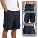 2026 Men's Multi-Pocket Workwear Shorts - Summer Breathable, Loose-Fitting, Casual, Versatile Five-Pocket Shorts_viptrois.com