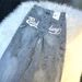 Men's Clothing Washed Letter Print High Waist Jeans Niche Versatile Design Straight Casual Mopping Pants_viptrois.com