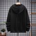 Men's Clothing Autumn And Winter Street Trend Letter Printing Casual Men And Women Loose Hooded Sweatshirt_viptrois.com