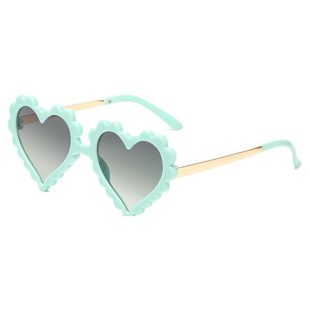 Kids'sunglasses Love children's sunglasses Fashion trend baby cute street photo sunglasses UV protection sunglasses_viptrois.com